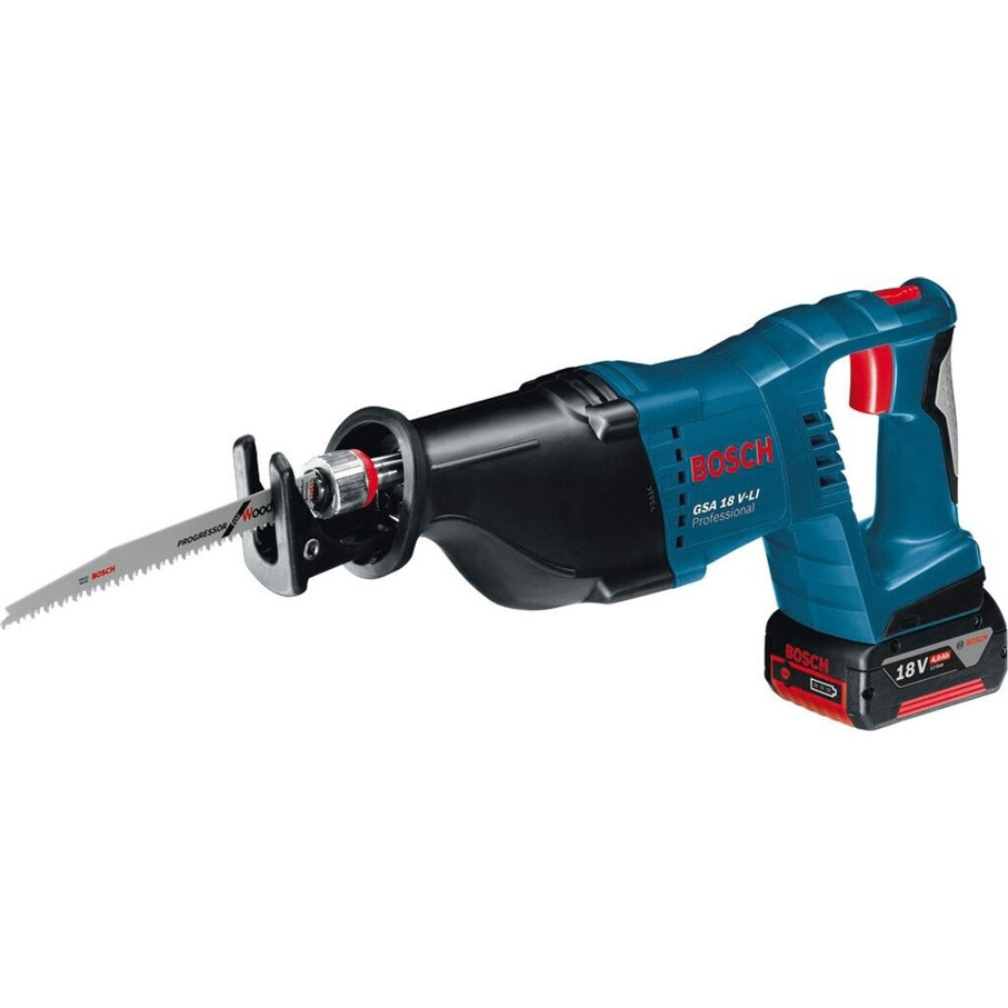 Bosch GSA 18 V-LI Professional Säbelsäge Set (2 x 5,0 Ah) in L-Boxx