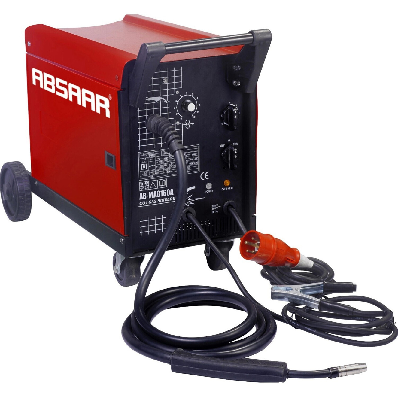 Absaar MAG Schweißgerät 160 A - Leistungsstarkes MIG/MAG Schweißgerät für professionelle Anwendungen