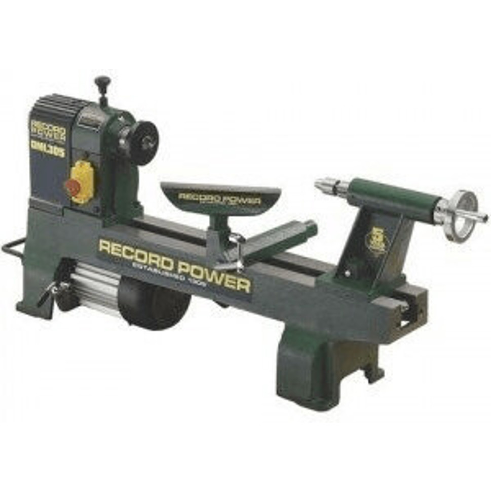 Record Power DML305 Drehmaschine für Holz - Hochwertige Werkzeugmaschine