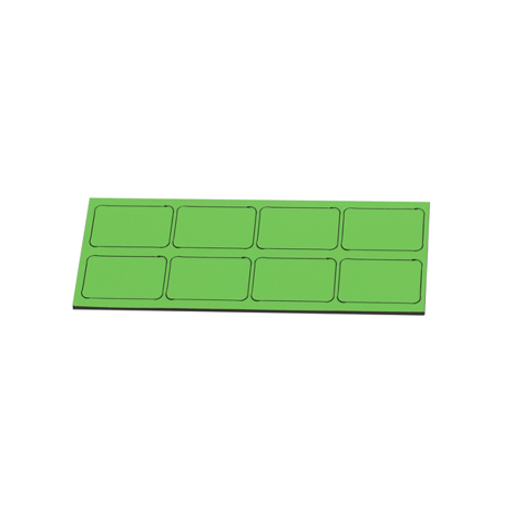 Magnetsymbole Rechteck 30x19mm | VPE 8 Stück