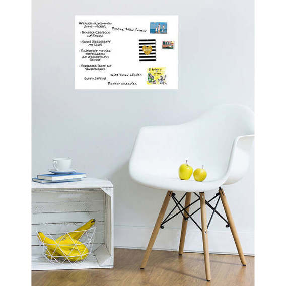 Magnetfolie - Weiße Markerfolie - 1500x1000mm - 2er Set