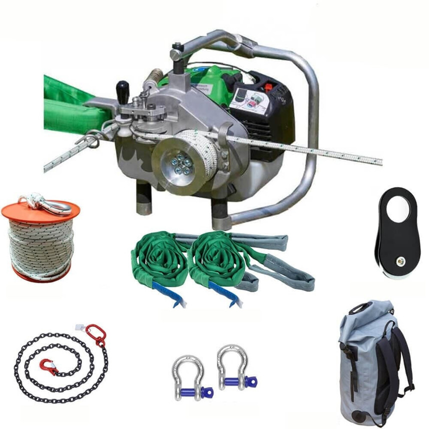 Eder Powerwinch ESW 1200 Set - Leistungsstarker Seilzug & Seilwinde