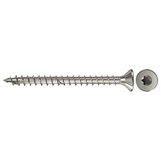 Edelstahl Torx Spanplattenschraube PowerFast 3,5 x 30 mm SK TX VG A4