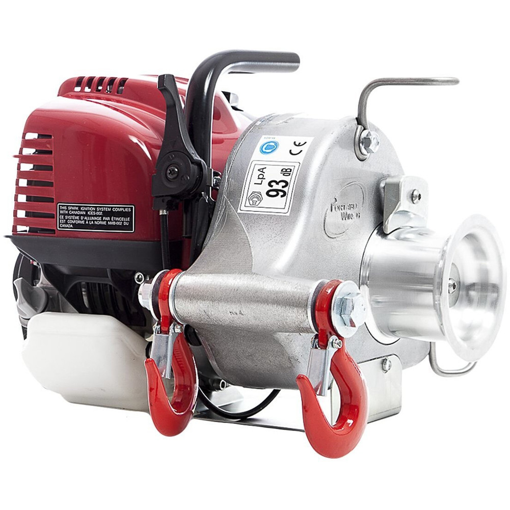 Grube Portable Winch PCW 3000 - Hochleistungs Spillwinde für Seilzüge & Seilwinden