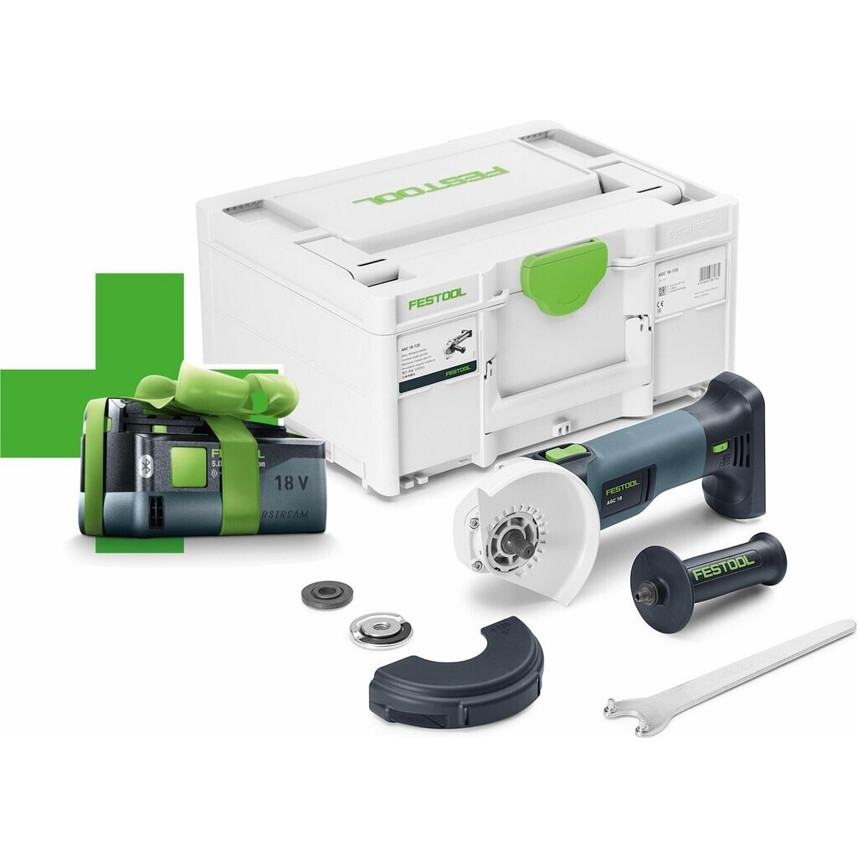 Festool AGC 18-125 EB Basic 5.0 - Winkelschleifer