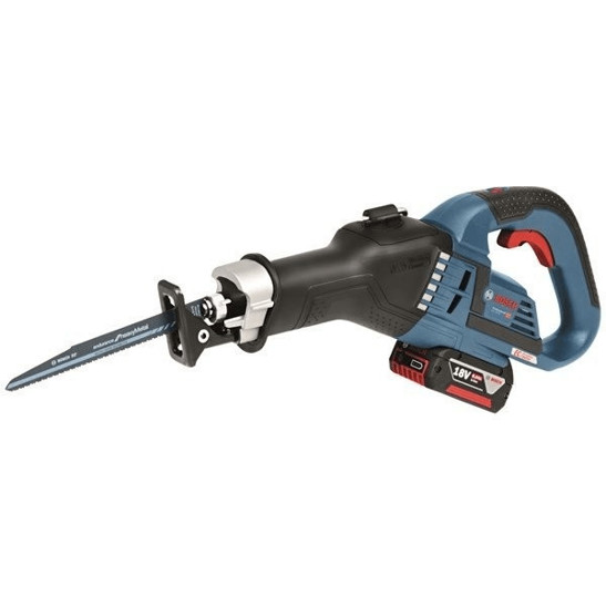 Bosch GSA 18V-32 Professional Säbelsäge - 2 x 5,0 Ah Akku + Schnellladegerät im Transportkoffer