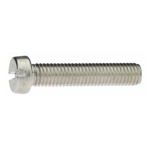 Edelstahl Zylinderschrauben DIN 84 mit Schlitz - 3x45mm - A2 Blank