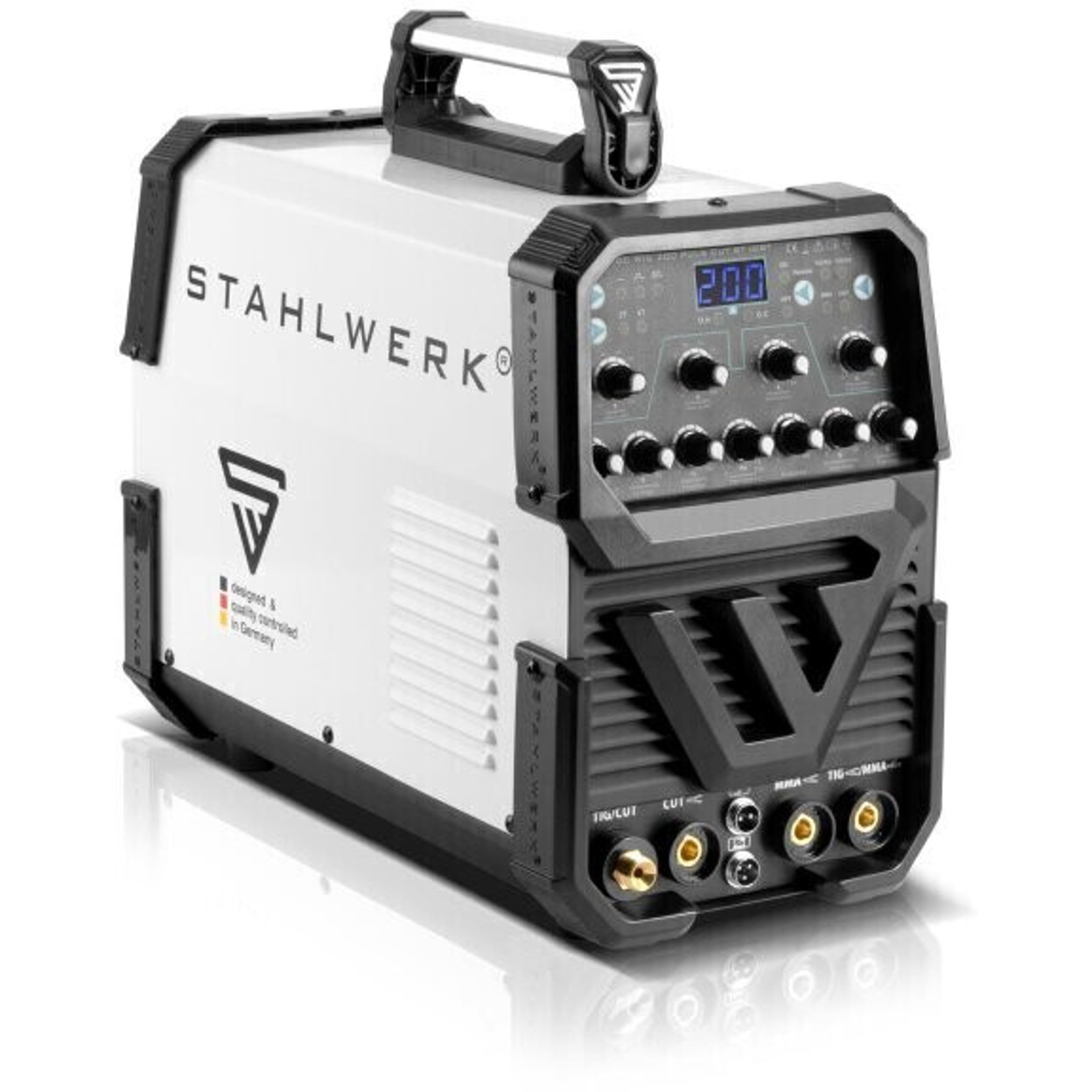 Stahlwerk AC/DC WIG 200 PULS Schweißgerät - Professional 200A Inverter Technologie