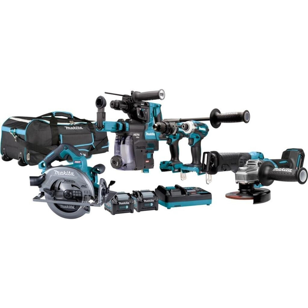 Makita Maschinen-Set DK0128G601 - Hochleistungswerkzeuge für Profis