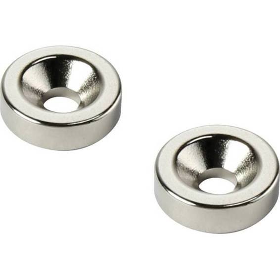 Permanent-Magnet Ring (Ø 15 mm x H 5 mm) - Max. Grenztemperatur 150 °C