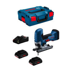 Bosch GST 18V-125 S Stichsäge Set – 2 x 4,0 Ah ProCORE Akkus, GAL18V-40 Ladegerät & L-Boxx 136
