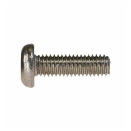 Edelstahlschrauben DIN 85 Flachkopf - Schlitz M6 x 50 | A4 massiv, rostfrei
