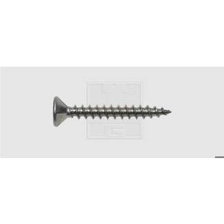Edelstahl Torx Spanplattenschraube 3 mm x 20 mm Innenvielzahn A2 - 200 Stück