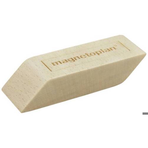 Design Holzmagnete 60 x 20 x 13 mm rechteckig Birke - 4 Stück