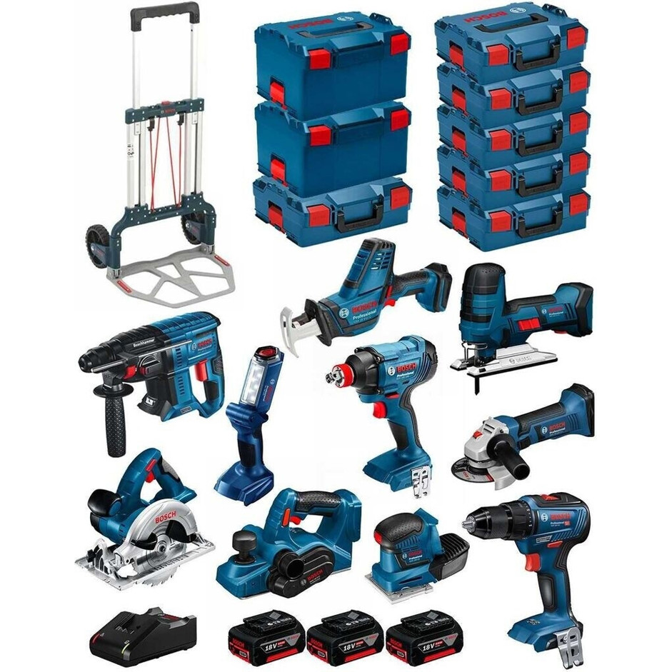 Bosch 18V BK1001 Maschinen-Set - Leistungsstarke Werkzeug-Kombination