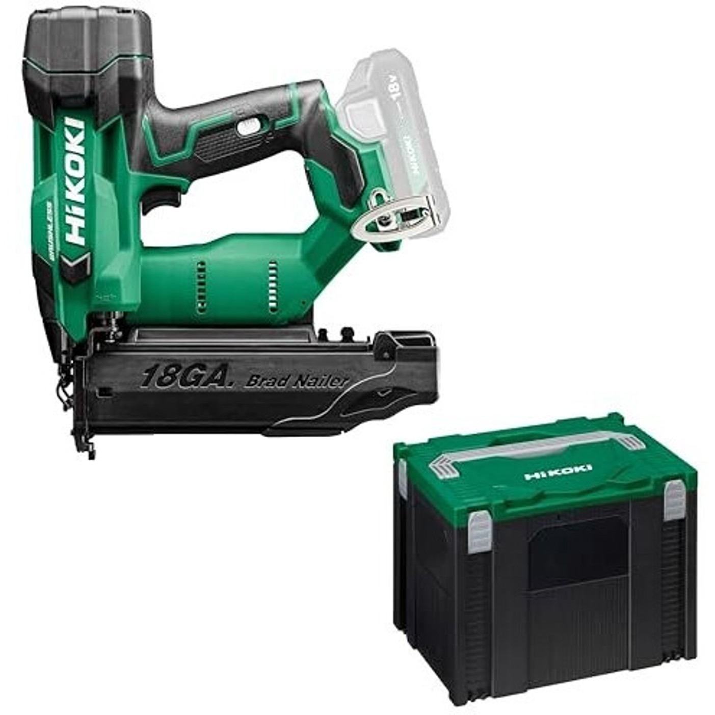 Hikoki NT1850DAW6Z Akku-Nagler für Holzarbeiten - Hochleistungs Tacker