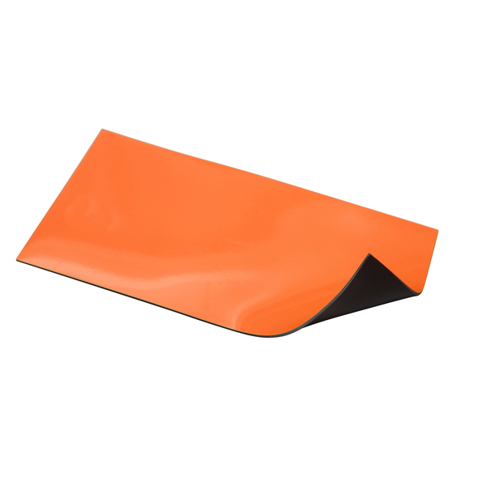 Magnetplatte - 2mm dick - 125x250mm - Orange - 1 Stück