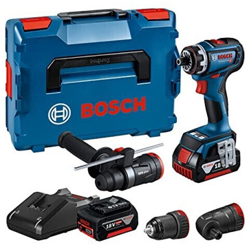 Bosch Professional GSR 18V-90 FC Akkuschrauber - Kabellos, 90 Nm, 2-Gang-Getriebe, 06019K6206