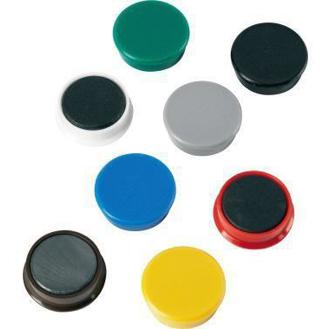 Kraftmagnete 38mm Farbig Sortiert - 10 Stück pro Pack