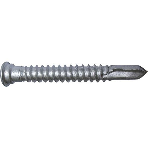 CABRI Edelstahl Terrassenschraube 5.5 x 55 mm A4 - Ruspert Silber, Bimetall-Bohrspitze