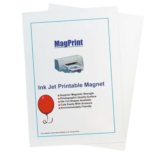 Magnetfolie für Inkjet-Druck