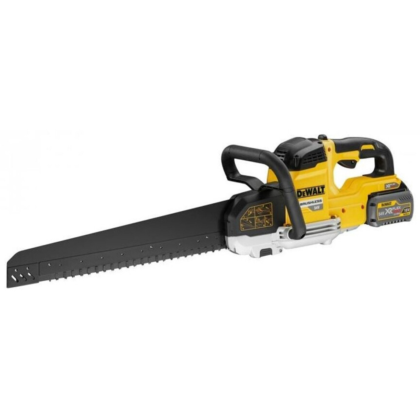 DeWalt FLEXVOLT Alligator Säbelsäge DCS398T2 (2 x 2 Ah Akku + Ladegerät)