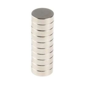 Neodym Magnet Scheibe - 10mm Durchmesser, 1.6kg Haltekraft, 3mm Dicke