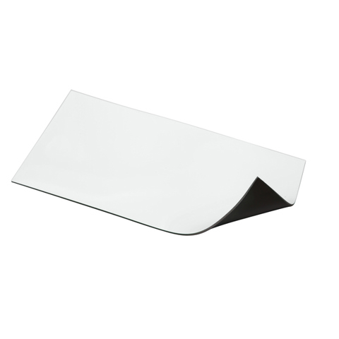 Magnetische Platte 2mm stark 125x250mm - Weiß - VPE 1 Stück